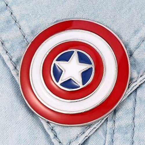 Pin's Neuf Pins - Captain America Steve Rogers Super-héros