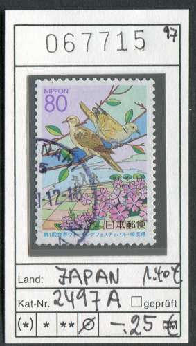 Japon 1997 - Michel 2497 A - oo oblit. - 