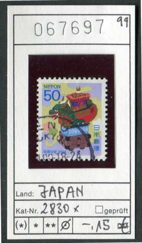 Japon 1999 - Michel 2830x - oo oblit. - 