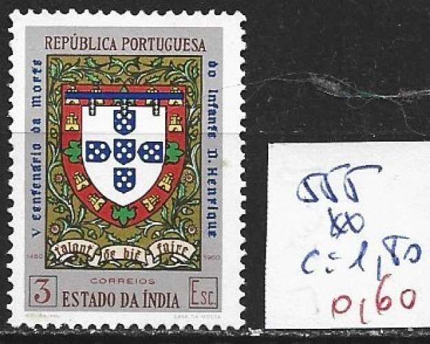 INDE PORTUGAISE 555 ** côte 1.80 €