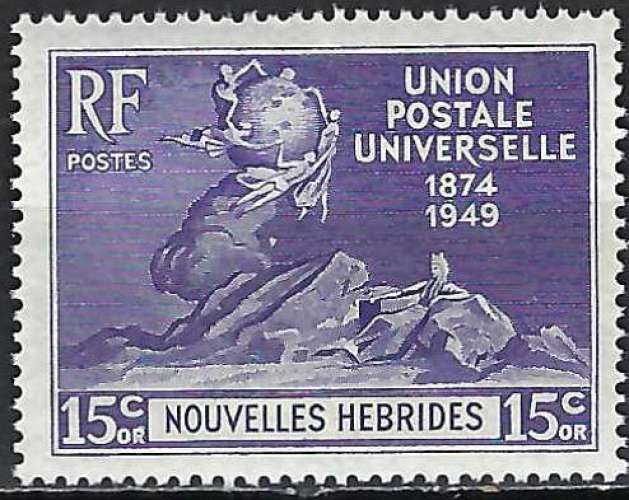 Nouvelles-Hébrides - 1949-50 - Y & T n° 137 - MNH (3