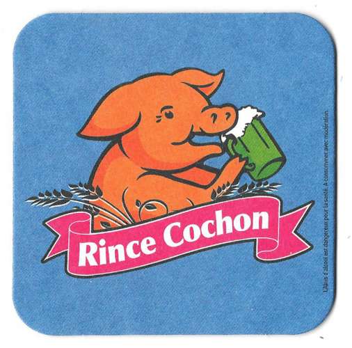 Sous Bock - Rince Cochon - bière Belge.