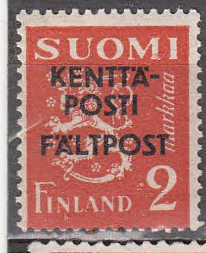 Finlande  Y&T timbre militaire 2  N**