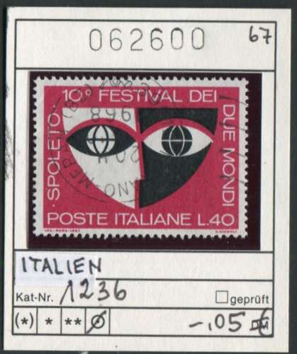 Italie 1967 - Michel 1236 - oo 0blit. - 