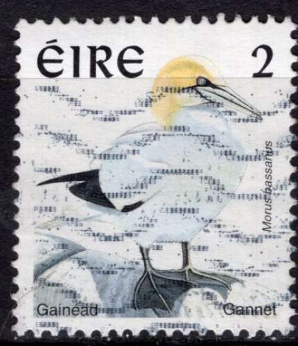 IRLANDE 1997 LES OISEAUX LE FOU DE BASSAN OBLITERE