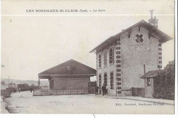 les BORDEAUX SAINT CLAIR: la Gare - édit Rossinot