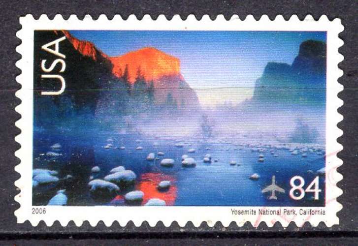 ETATS UNIS 2006 PARC NATIONAL YOSEMITE  EN CALIFORNIE  OBLITERE