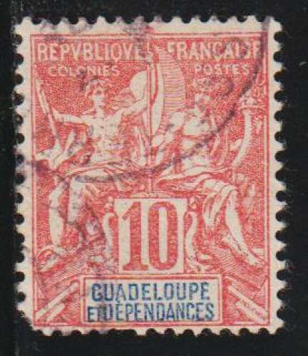 GUADELOUPE 1900 - Y&T N° 41