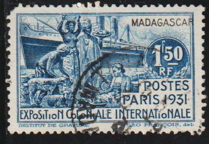 MADAGASCAR 1931 - Y&T  N° 182