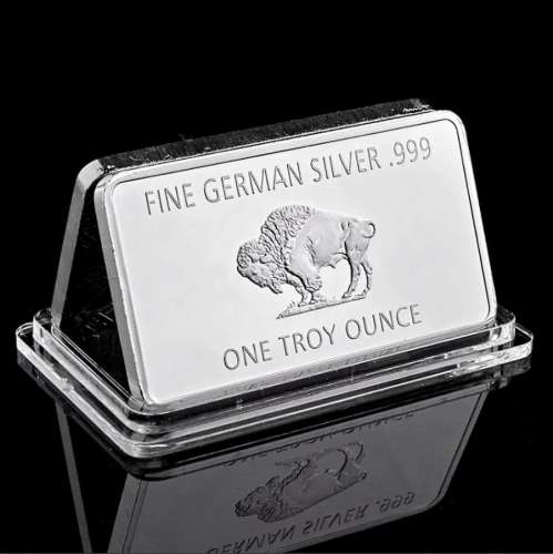 Lingot NEUF plaqué Argent - Etats-Unis One Bullion Buffalo