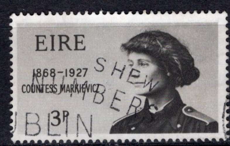 IRLANDE 1968 LA CONTESSE CONSTANCE MARKIEVICZ OBLITERE