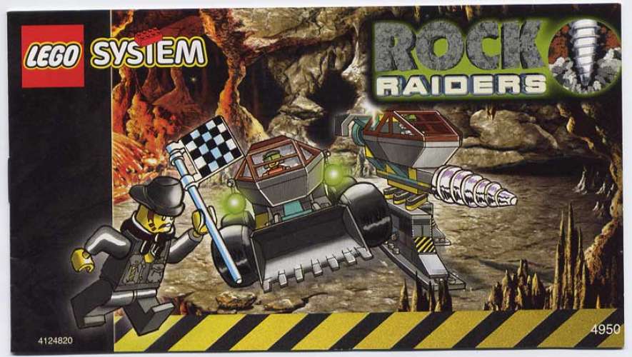 Bande dessinée Lego System - Rock Raiders n° 4950