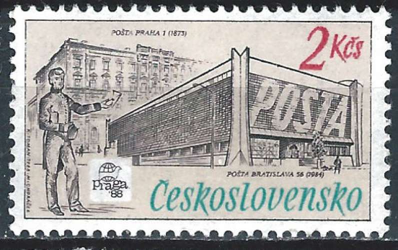 Tchécoslovaquie - 1988 - Y & T n° 2764 - MNH