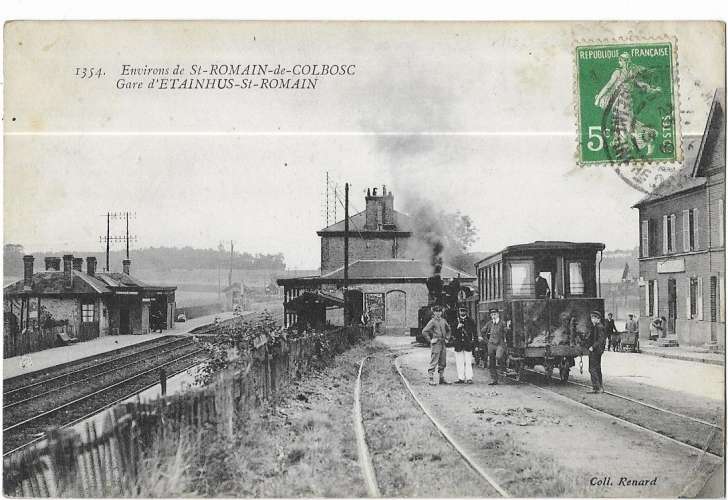 Gare d'ETAINHUS - St ROMAIN - 1354 coll Renard