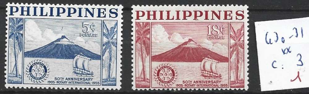 PHILIPPINES 430-431 ** côte 3 €  