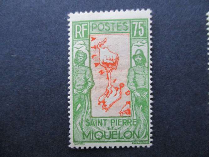 Saint Pierre & Miquelon y & t  149 * 1932