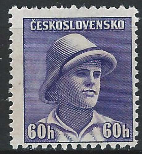 Tchécoslovaquie - 1945 - Y & T n° 394 - MNH (4