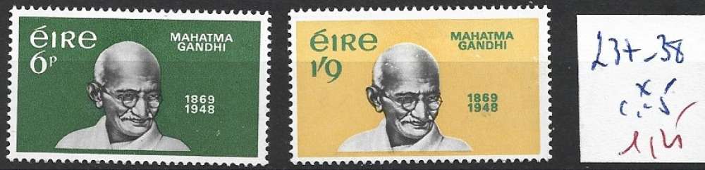 IRLANDE 237-238 * côte 5 €