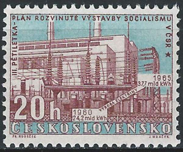 Tchécoslovaquie - 1960 - Y & T n° 1095 - MNH