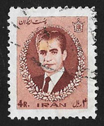 Iran 1966 - Y&T 1160 (oblitéré) - Mohammed Riza  Pahlevi. 