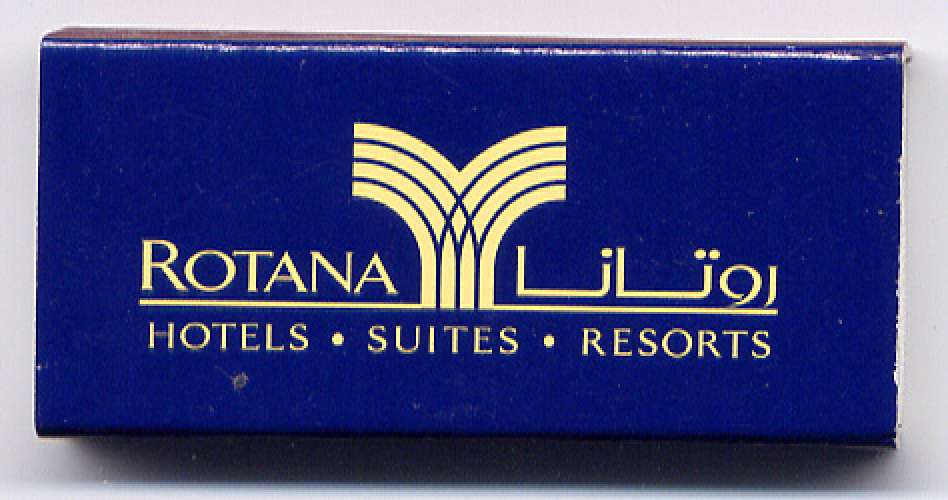 Boîte d'allumettes Émirats Arabes Unis - Hôtel Rotana Al Ain