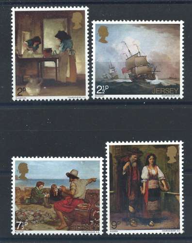 Jersey N°51/54** (MNH) 1971 - Arts 