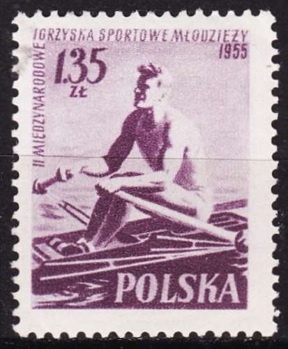 Pologne - Année 1955 - Y& T N° 831*