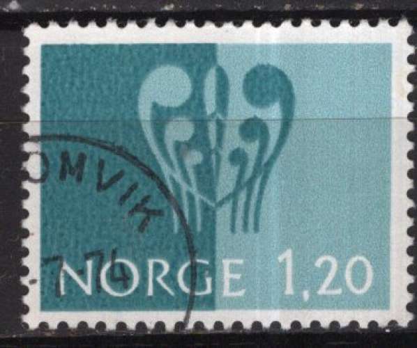 NORVEGE 1972 JEINESSE ET LOISIR  OBLITERE