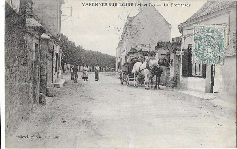 VARENNES sur LOIRE: la Promenade - Nicod phot