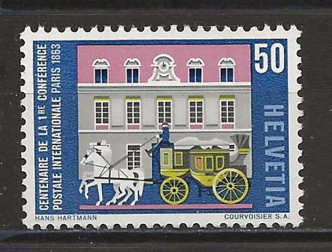 SUISSE ANNEE 1963 Y.T N°710 NEUF** 