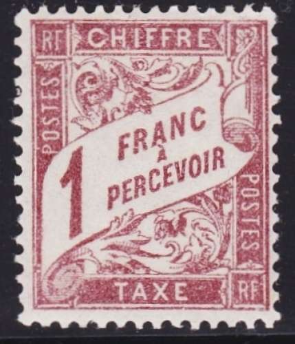 France - Timbres Taxe - Y& T N° 40A*