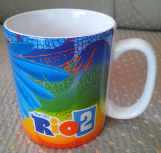 Mug publicitaire Intermarché - Film Rio 2, Perle