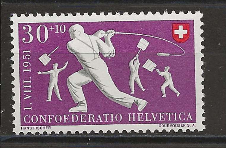 SUISSE ANNEE 1951 Y.T N°510 NEUF**