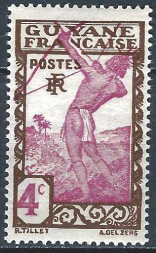 Guyane - 1929 - Y & T n° 111 - MH