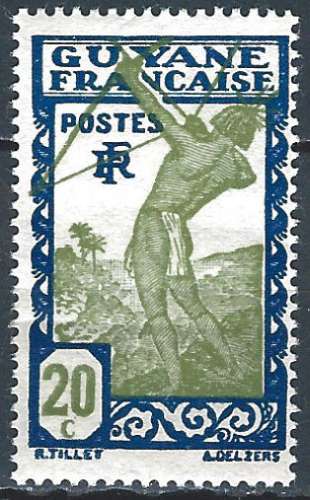 Guyane - 1929 - Y & T n° 115 - MNG