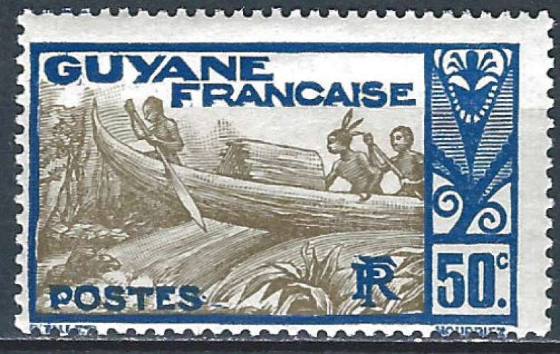 Guyane - 1929 - Y & T n° 120 - MNG