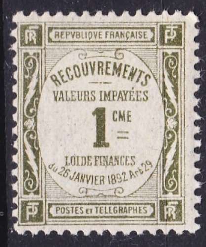 France - Timbres Taxe - Y& T N° 43*