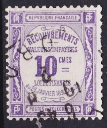 France - Timbres Taxe - Y& T N° 44