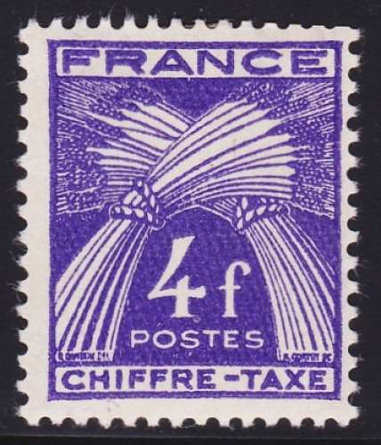 France - Timbres Taxe - Y& T N° 74*