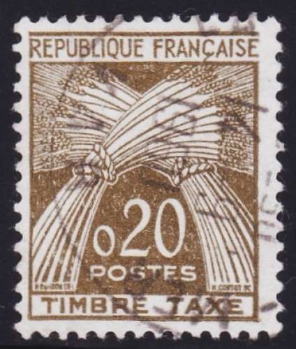 France - Timbres Taxe - Y& T N° 92