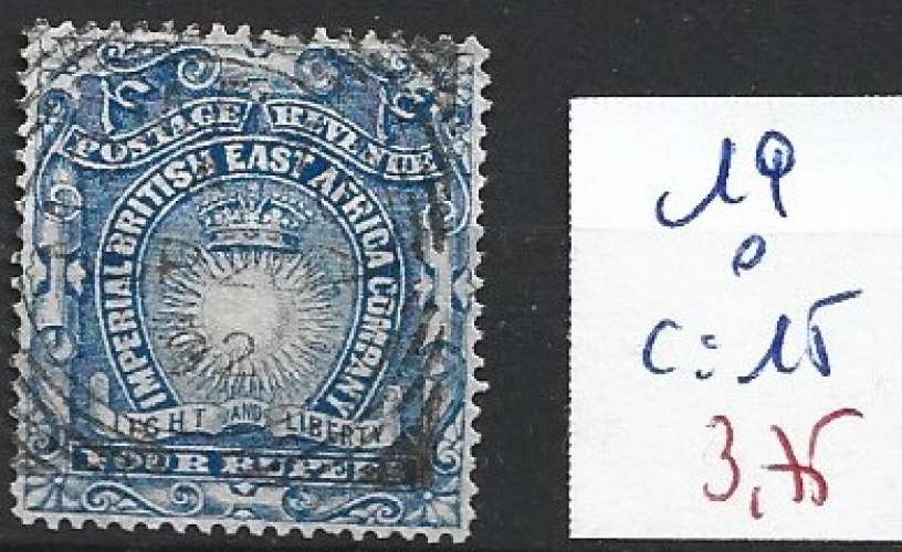 AFRIQUE ORIENTALE BRITANNIQUE 19 oblitéré côte 15 €