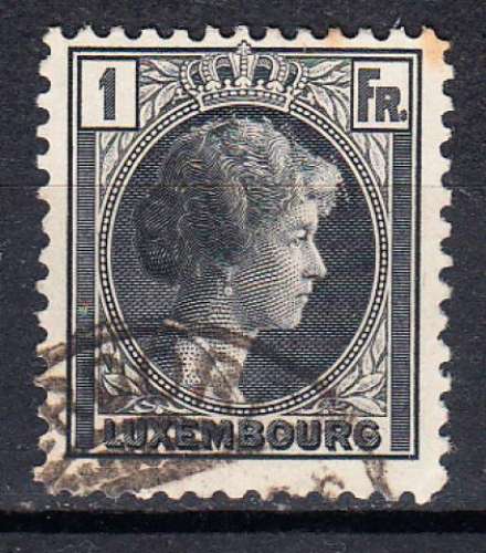 LUXEMBOURG - 1926 - Grande Duchesse Charlotte - Yvert 179 Oblitéré