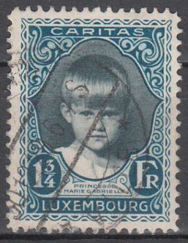 LUXEMBOURG - 1929 - Caritas - Yvert 218 oblitéré 