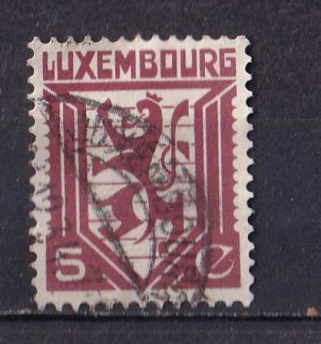 LUXEMBOURG - 1930 - Armoirie - Yvert 231 oblitéré 