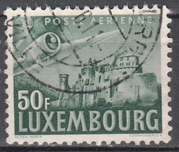 LUXEMBOURG - 1946 - Aviation - Yvert PA 15 Oblitéré