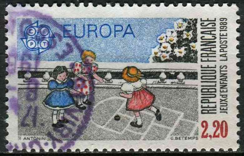 FRANCE 1989 OBLITERE N° 2584 europa