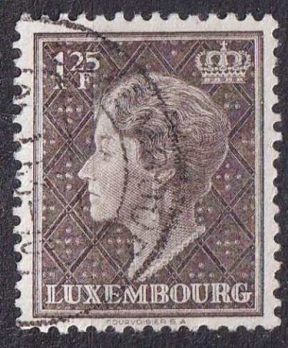 LUXEMBOURG - 1948 - Grande Duchesse Charlotte - Yvert 418B Oblitéré