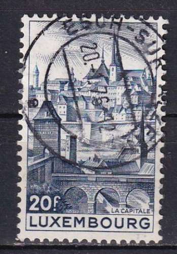 LUXEMBOURG - 1948 - La capitale - Yvert 409 Oblitéré