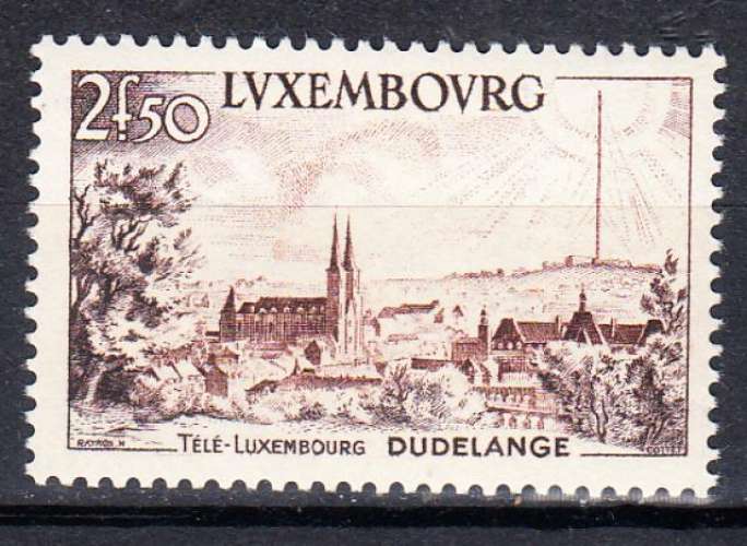 LUXEMBOURG - 1955 - Dudelange - Yvert 495 Neuf *