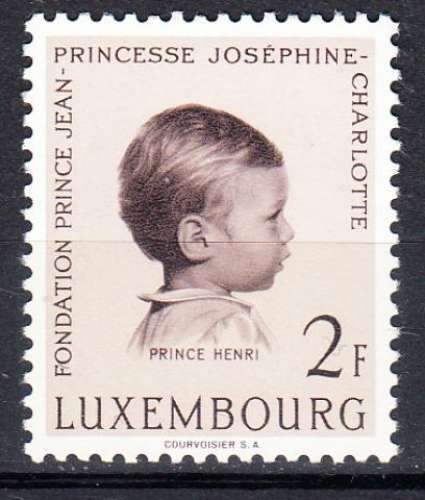 LUXEMBOURG - 1957 - Royauté - Yvert 528 Neuf ** 